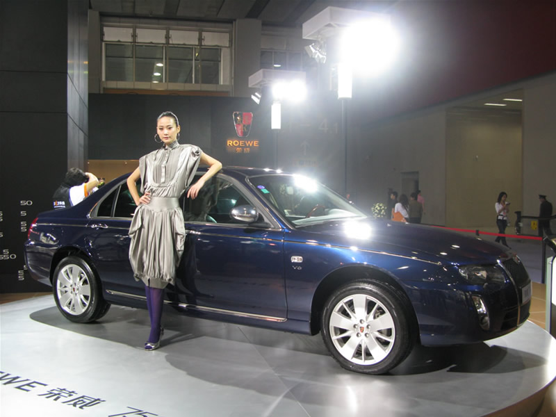 Illustration for article titled The Booth Professionals of the 2008 Guangzhou International Auto Show
